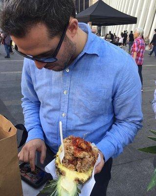 Pineapple Bird @smorgasburg The Oculus