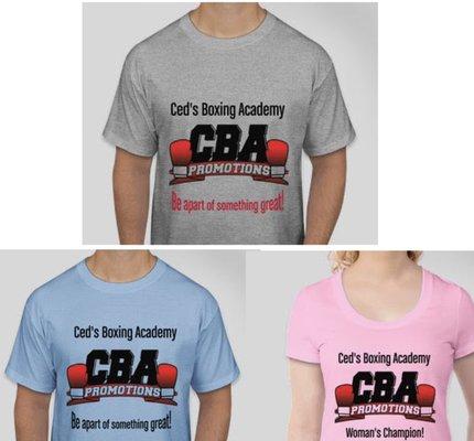 Buy Ced's Boxing Academy T-Shirts and be apart of something great.