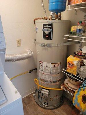 New water heater