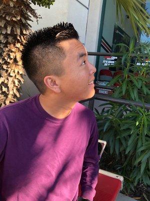 Men's Haircut #Highfade #HeidiLightStylist