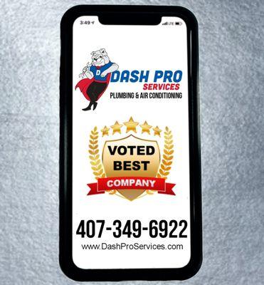 You can find us on your phone, tablet, and your computer. We are here for any of your Plumbing and HVAC needs 24 hours a day.