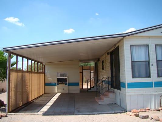 Covered Patio & Covered Carport.