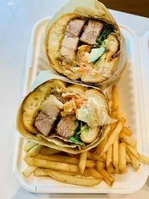 Pork Crackling Banh Mi