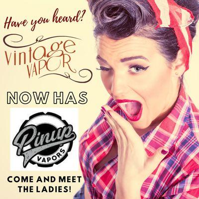 PINUP Vapors now in stock!