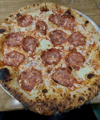 the sopressa pizza