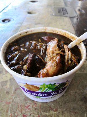 Cup of gumbo, $8