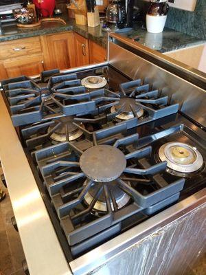 Viking range repair - spark module and oven temperature control replacement