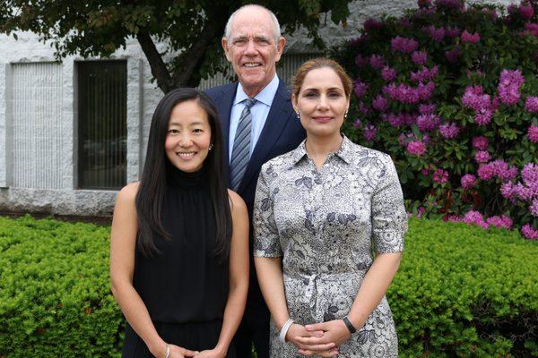 Drs. Andrea Chung Shah, Peter A. Morgan and Fiza Singh.