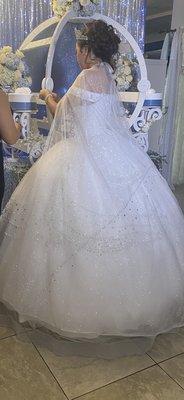 Custom made dress by Cynderella's Brides