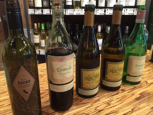 Tasty (and affordable) wine selection during their free happy hour Every Friday from 5-7pm