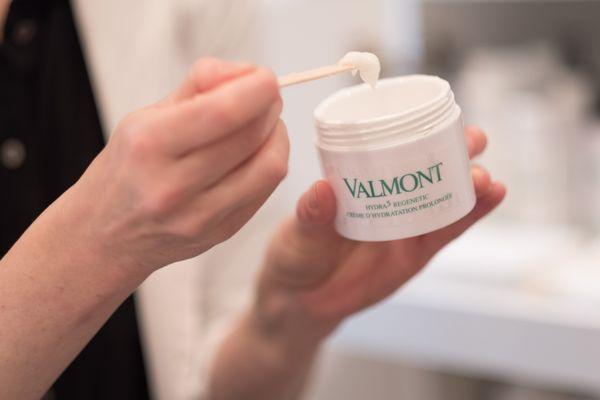 Valmont skin care is a client favorite