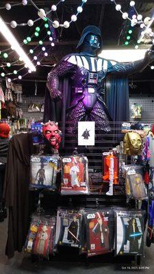 Darth Vader display.