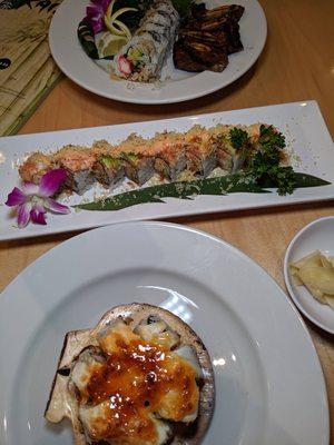 Las Vegas! Come and try our many menu options, such as our BBQ Roll, Aviators Roll, and Flaming Fiesta Roll.