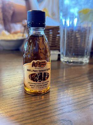 Cracker Barrel syrup