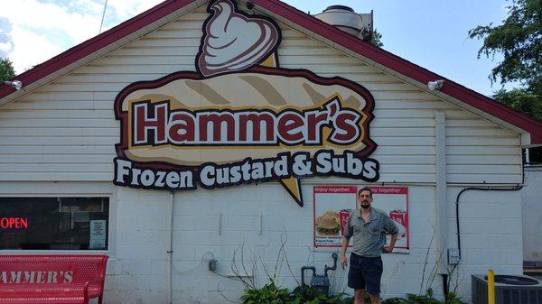 A Hammer at Hammer's Frozen Custard and Subs