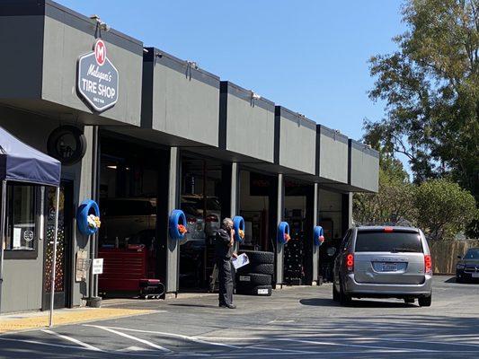 Malugani Tire Center in Mill Valley.