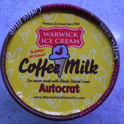 A delicious find! If you have not tried it and you like coffee ice cream, GET. THIS! @WarwickIceCream #autocrat