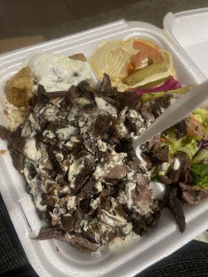 Beef Shawarma Plate