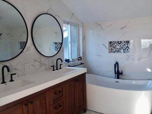 complete custom-made bathroom remodeling