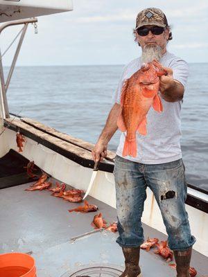 Sustainably harvested rockfish