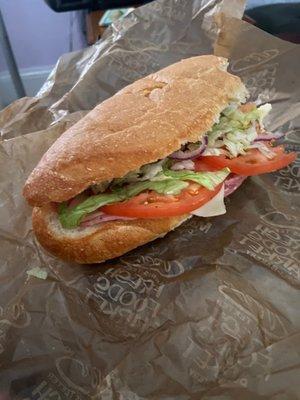 italian hoagie, yum!