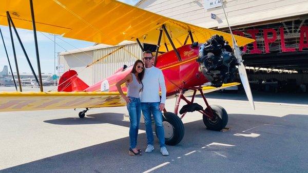 Barnstormers BIPLANE RIDES, Chino, CA!  A Very Special 1929 Travel Air!  Pilot Keith will take you on a Memorable Magic One Air Tour!