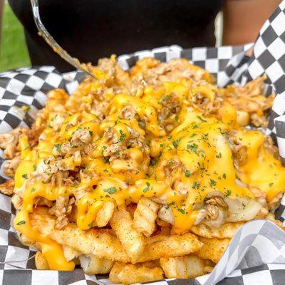 Philly Chicken Loaded Fries