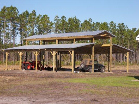 pole barn in sanderson fl