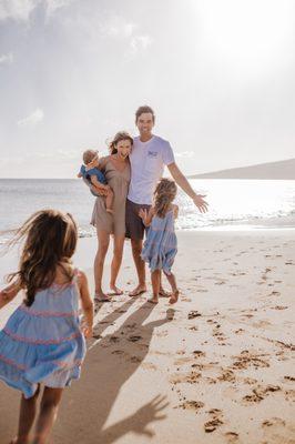 Family beach photos.