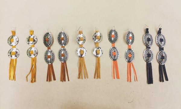 New concho earrings available now :)