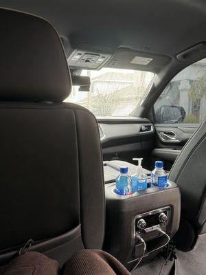 5 clean vehicle & refreshments