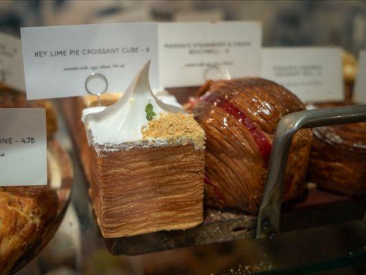 key lime pie croissant cube