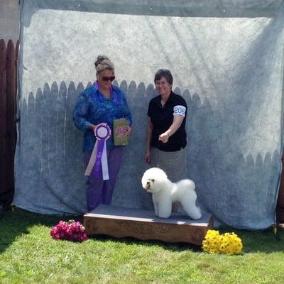 Ann-Marie and Topper win Best in Show