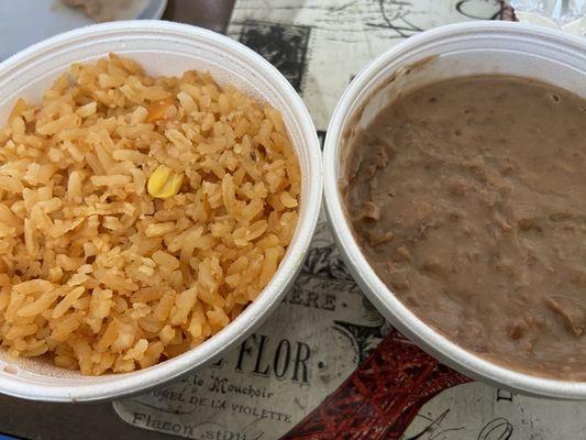 Side Rice and Beans