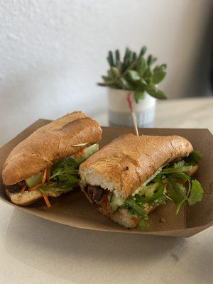 Pork Belly Banh Mi Sandwich