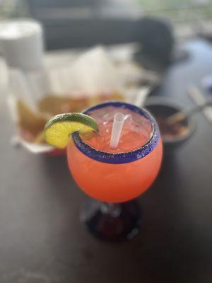 Happy Hour $5.50 Raspberry Margarita