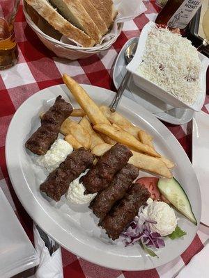 Cevapi with Kajmak Spread!!!