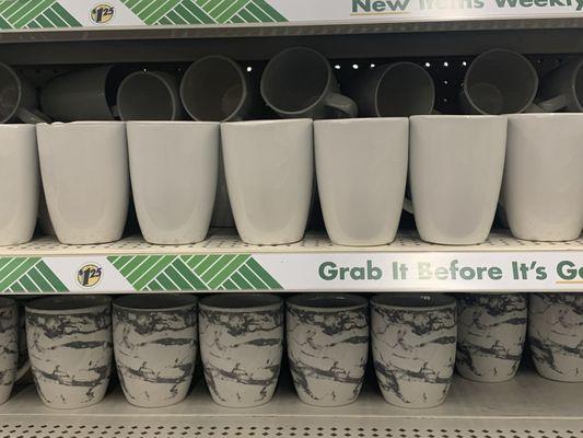 Uh... interesting way to stack cups