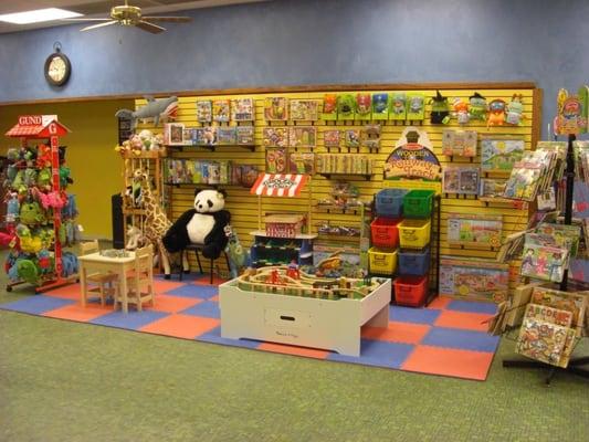 This is the new children's area.