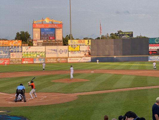 Great night for baseball!