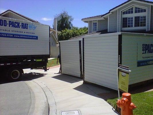 1-800-PACK-RAT is the simplest way to move or store your stuff in the Greensboro area.