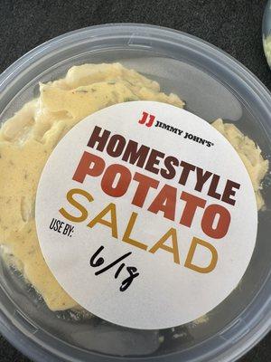 Expired potato salad