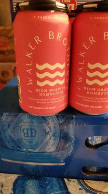 NEW Walker Brothers High gravity Kombucha beer Available