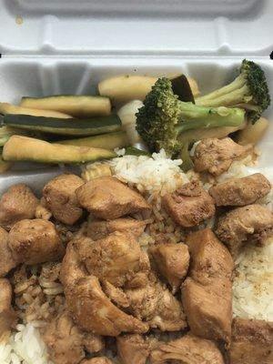 Chicken hibachi