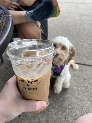 Iced Cinnamon Latte (24oz)