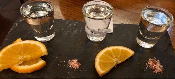 Mezcal flight... meh