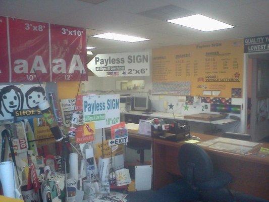 Payless SIGN located in O.C. is fabricating cost effective signages including print products.