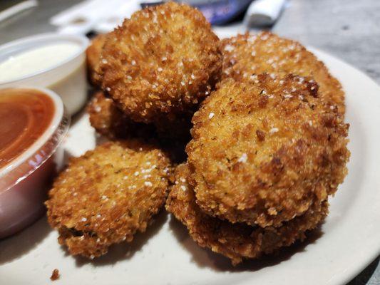 Fried pickles... must try..