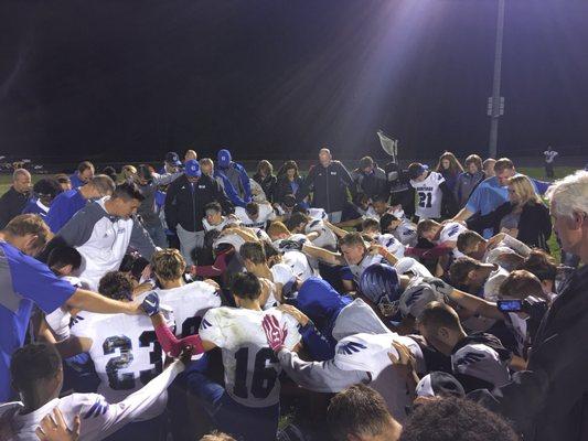 Love that this team always gives glory to God!