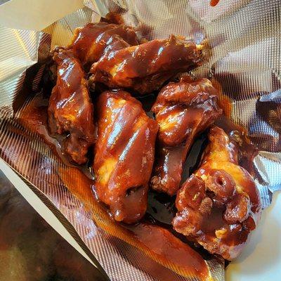 Honey BBQ Wings (6)